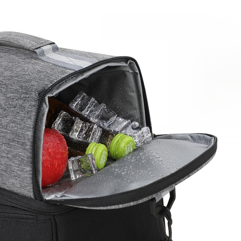 Sac à déjeuner bicolore