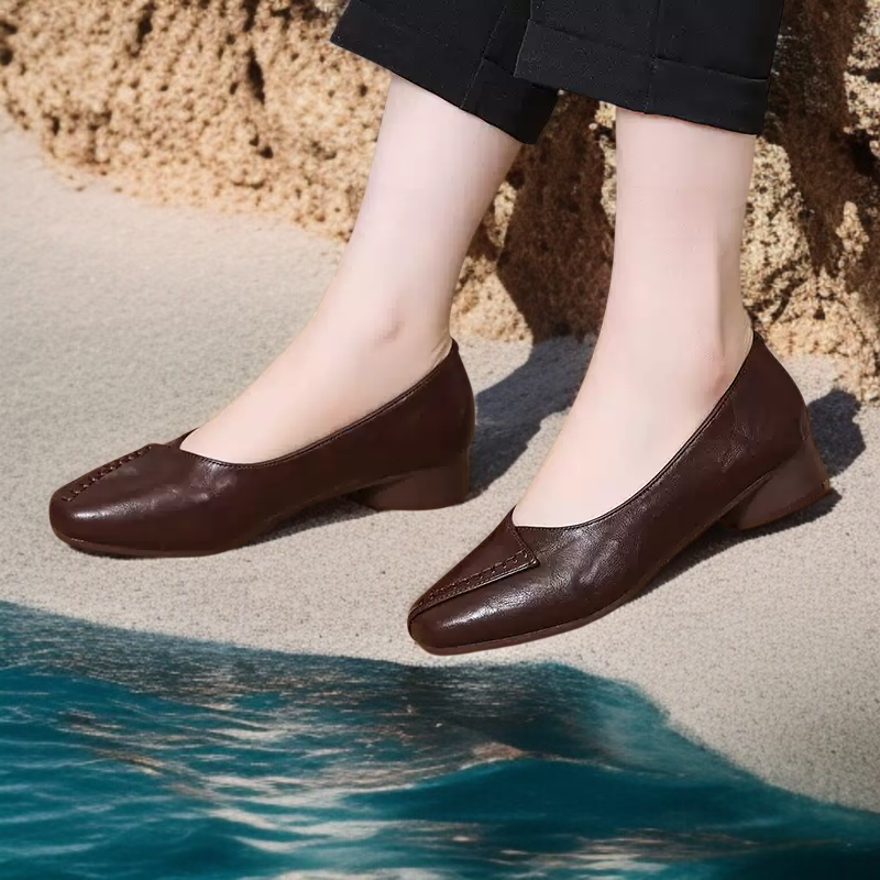 엄마 컴포트 소프트 로퍼 펌프스 단화 엄마신발 소프트 로퍼