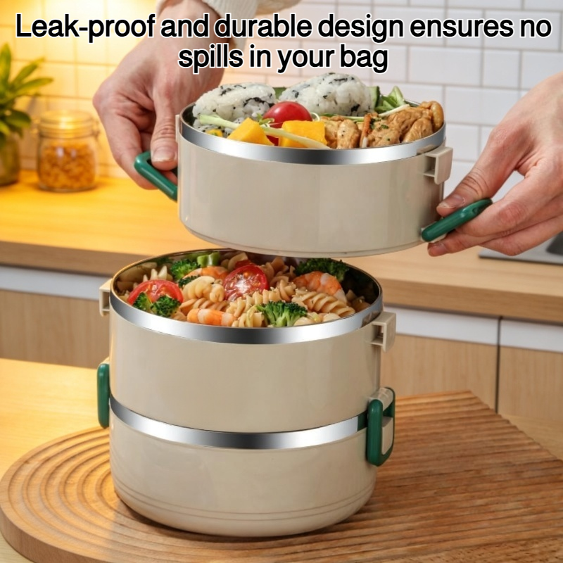 Stainless steel insulated lunch box