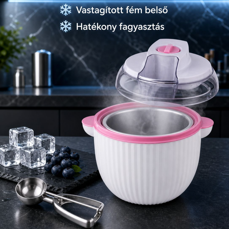 Mini otthoni teljesen automata fagylaltkészítő