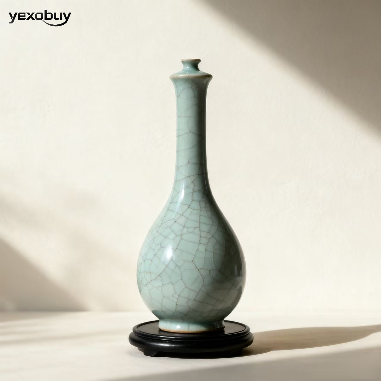 셀라돈 크랙클 꽃병