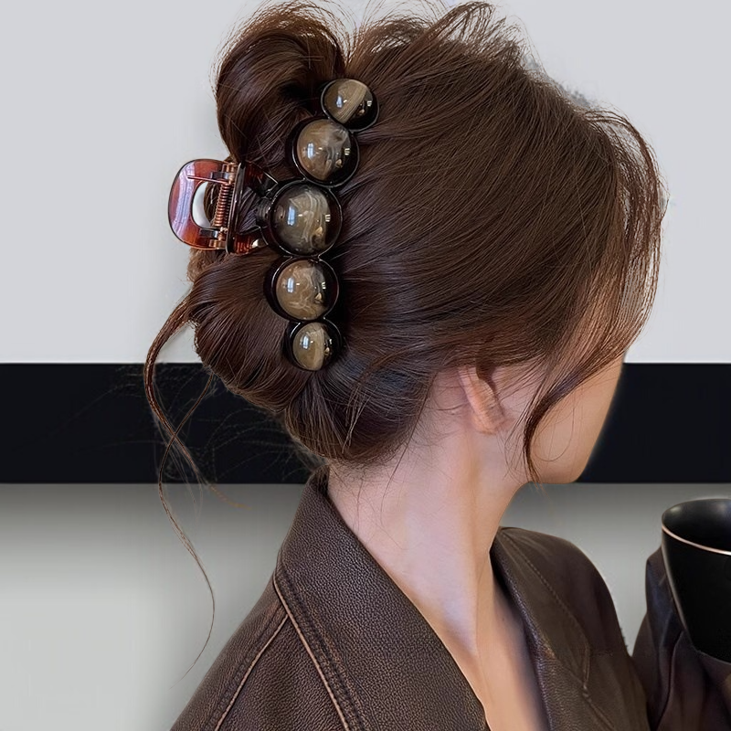 High-end large hair clip for autumn and winter