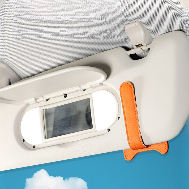 車用眼鏡夾多功能票據夾