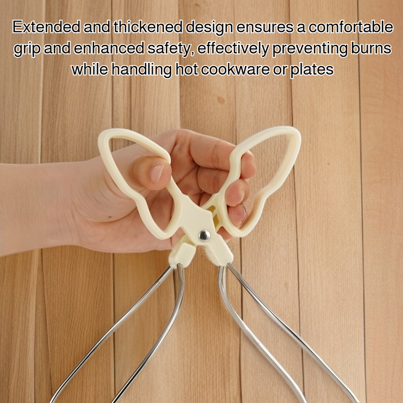 Extended and thickened 304 stainless steel anti-scalding clip