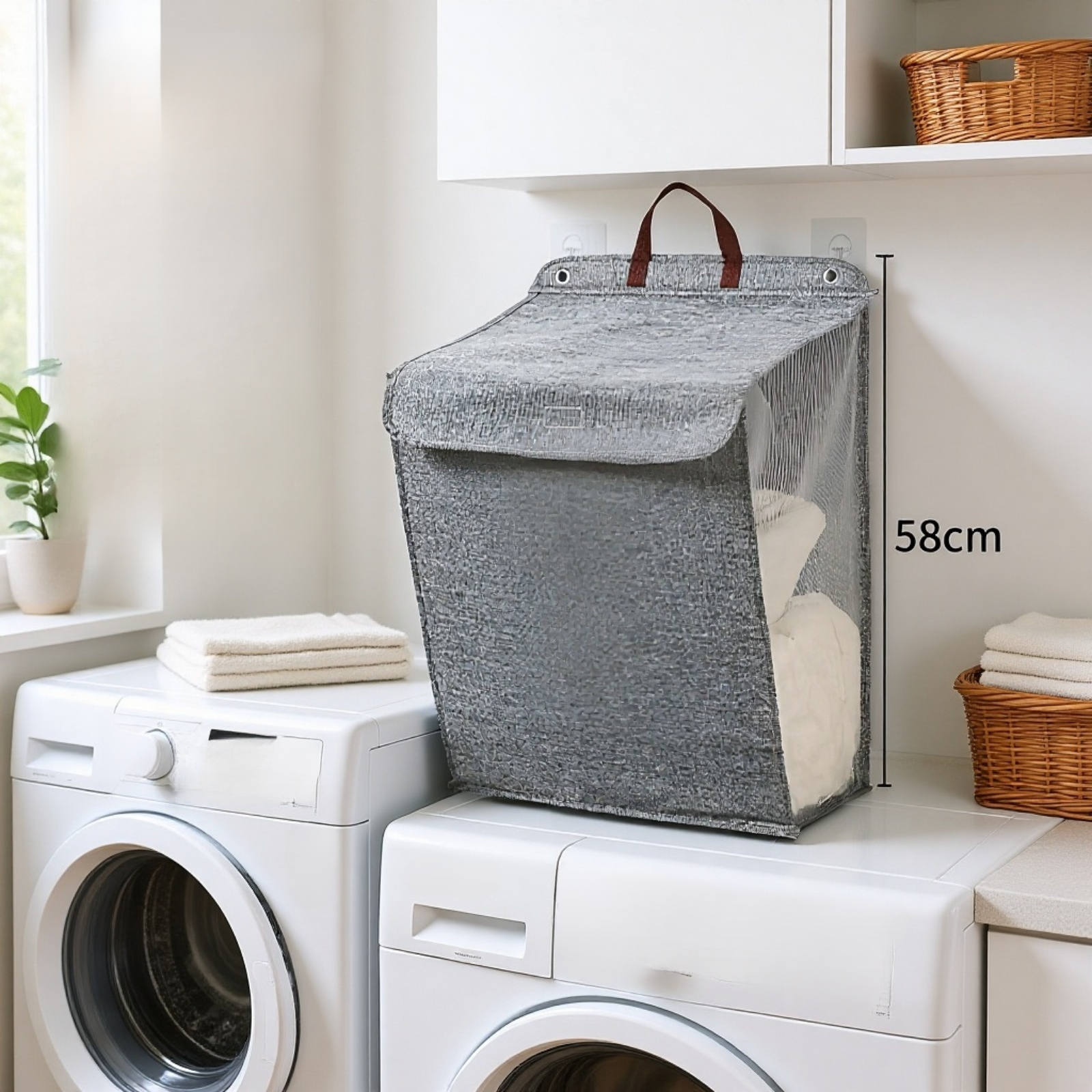 더러운 옷 보관 바구니