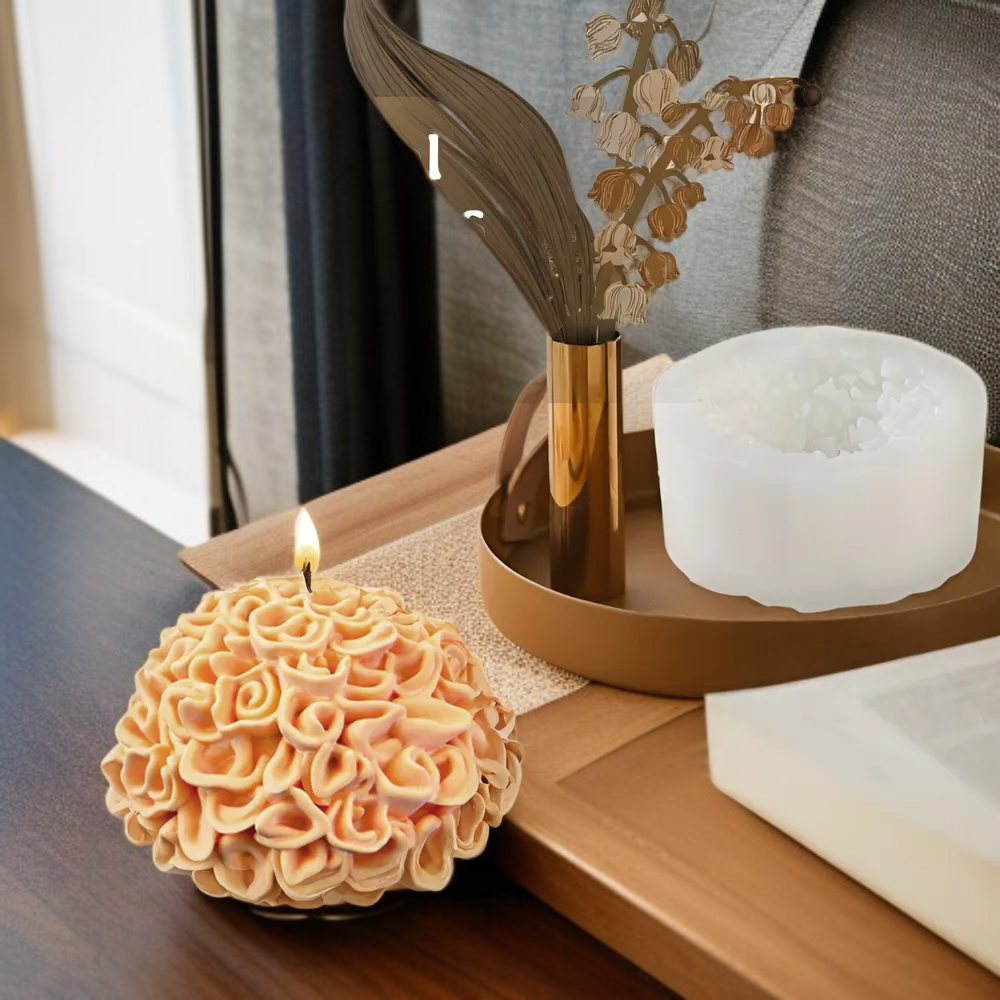 菊型シリコン型