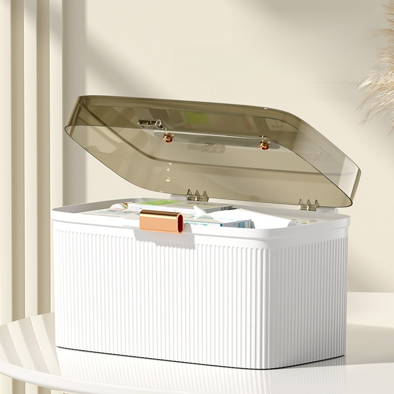 Large Capacity Multi-layer Medicine Box for Home Use