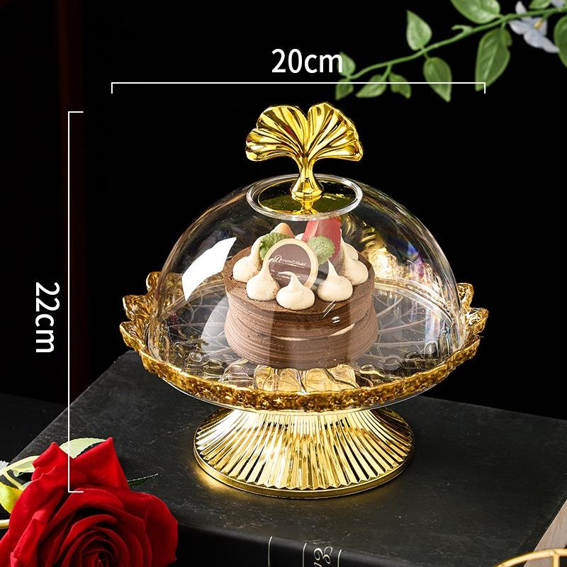 Golden Baking and Cake Plates