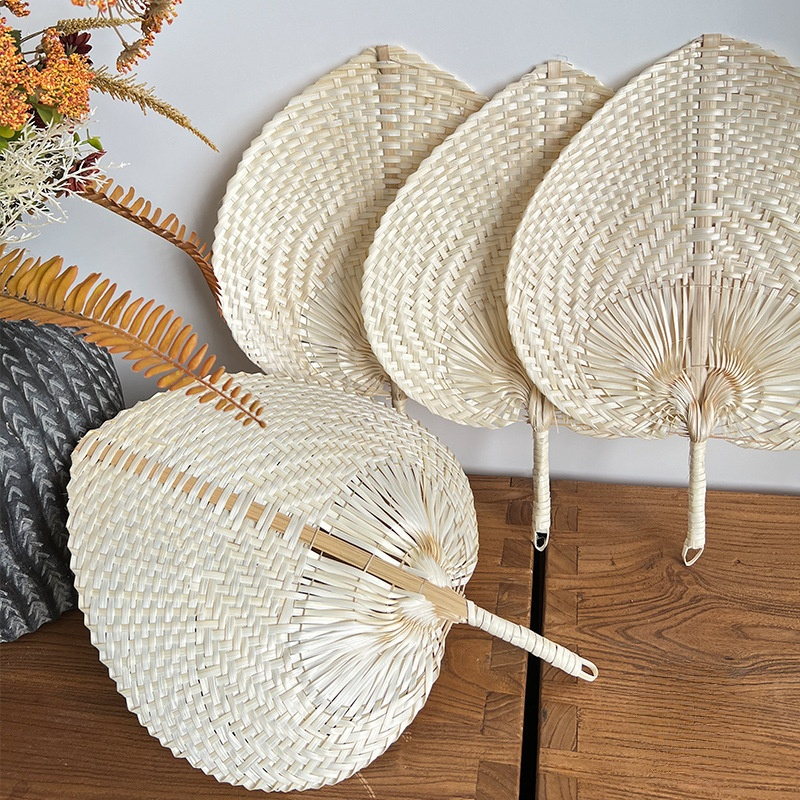 Pfirsichförmiger Bambus-Fächer für den Sommer