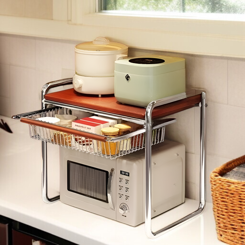 가정용 전자레인지 선반 라지 다용도 오븐 수납선반 스탠드 주방선반