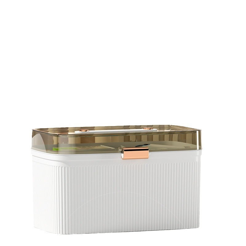 กล่องยาแบบครอบครัว ขนาดใหญ่ หลายชั้น สำหรับใช้ในบ้าน