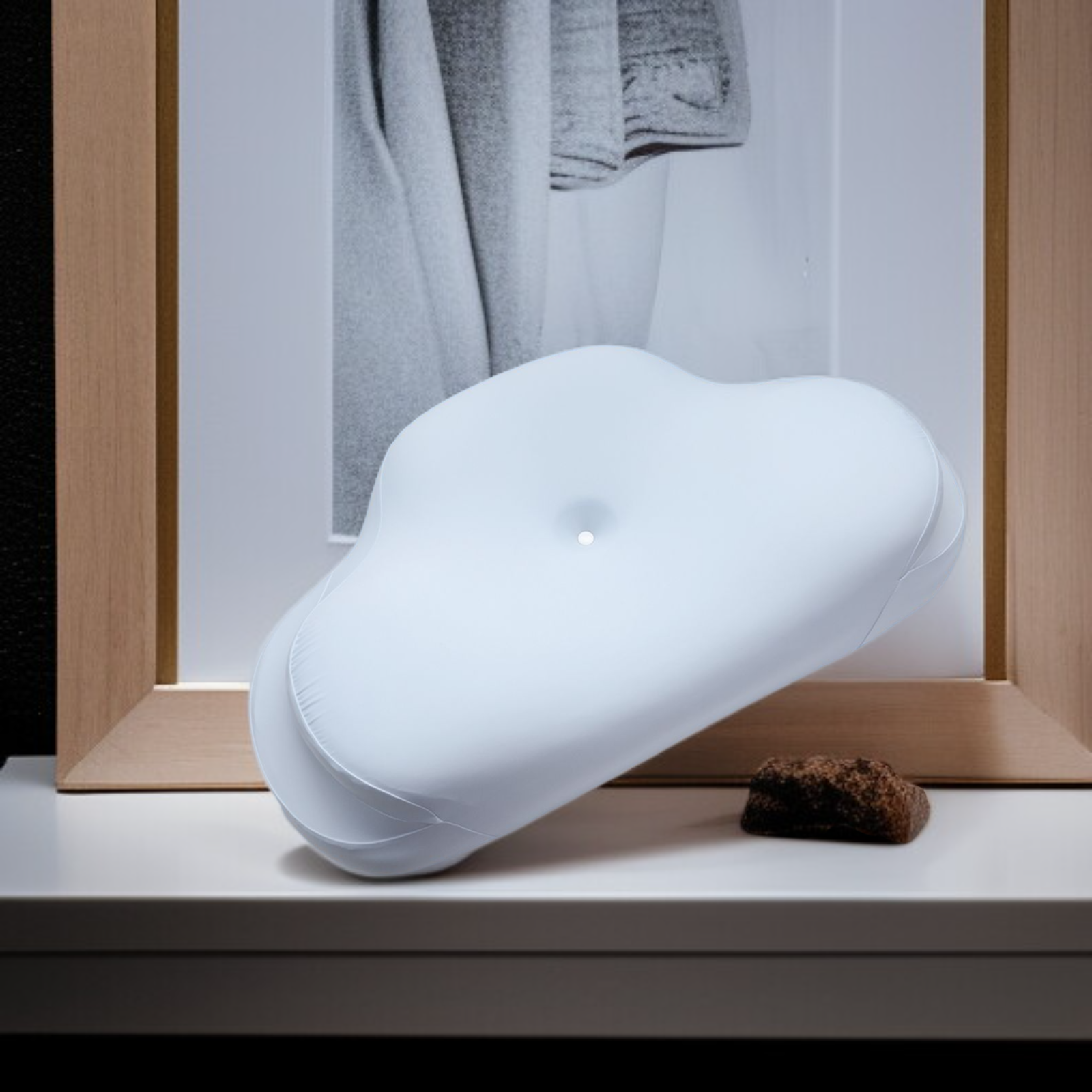 雲朵枕頭適合各種睡姿示意