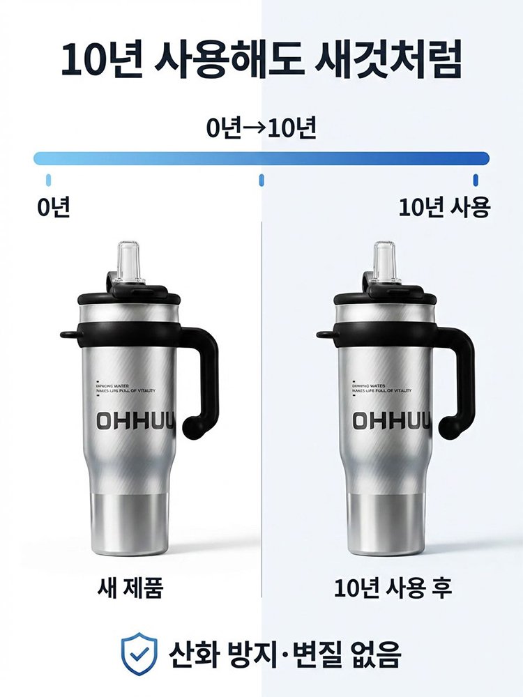 티타늄 메가 휴대용 텀블러
