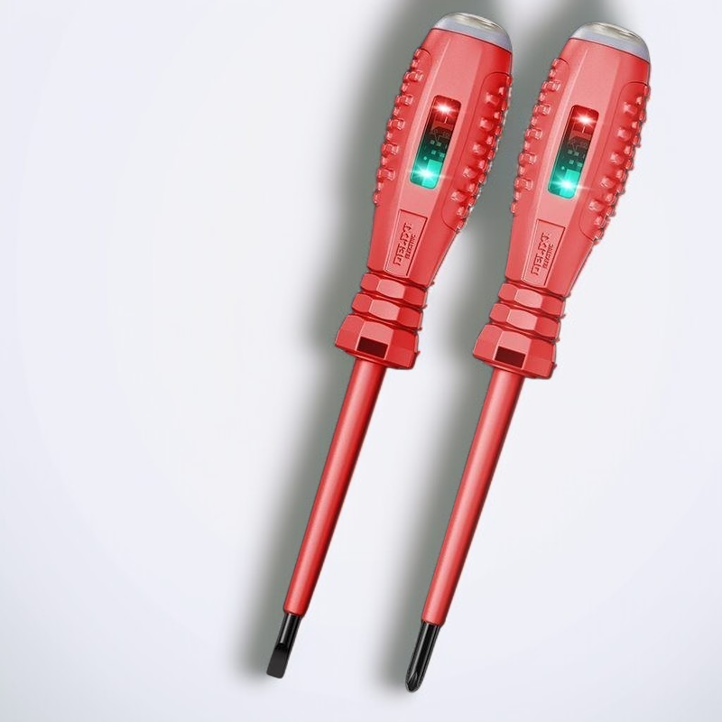 Tester eléctrico universal con luz de colores, bolígrafo de prueba para electricistas