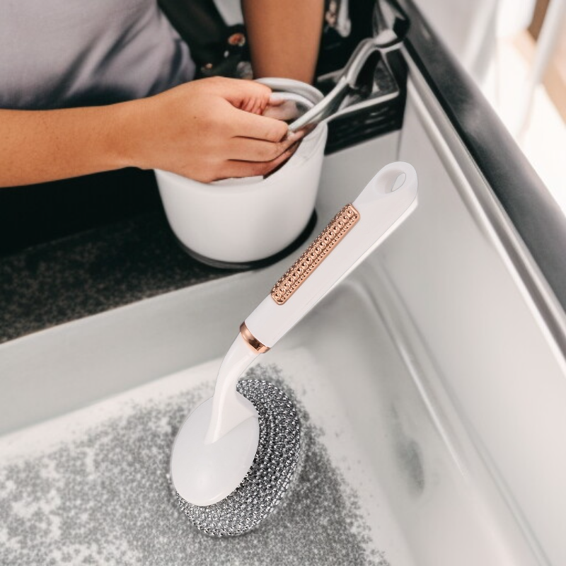 ノンスティック鍋にも使えるブラシ