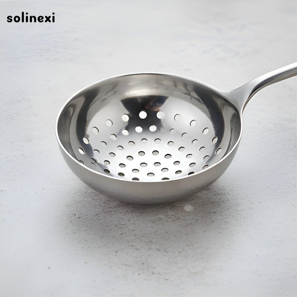 Sada 8 nerezových cedníků s bezpečnostní ochranou