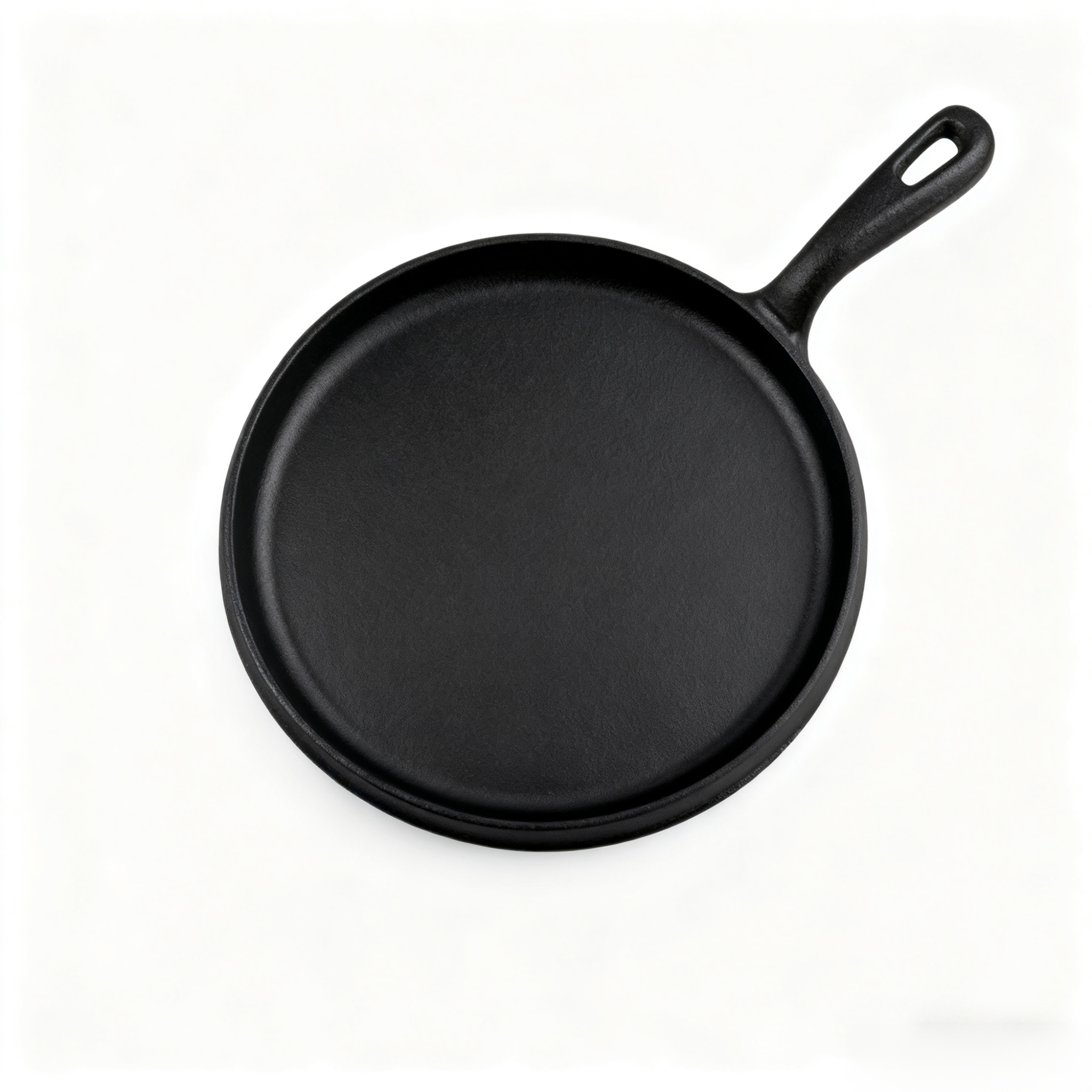 เครื่องทำแพนเค้กแบนแบบใช้ในบ้านที่ทำจากเหล็กหล่อไม่เคลือบ