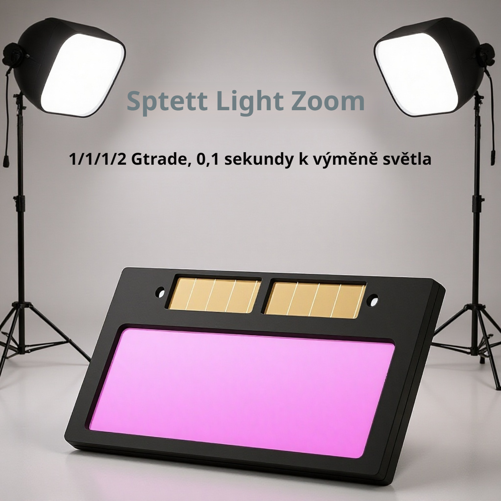 Automaticky stmívající svářečské brýle v akci