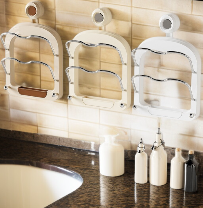 간편 설치가 가능한 흡착식 냄비뚜껑 거치대