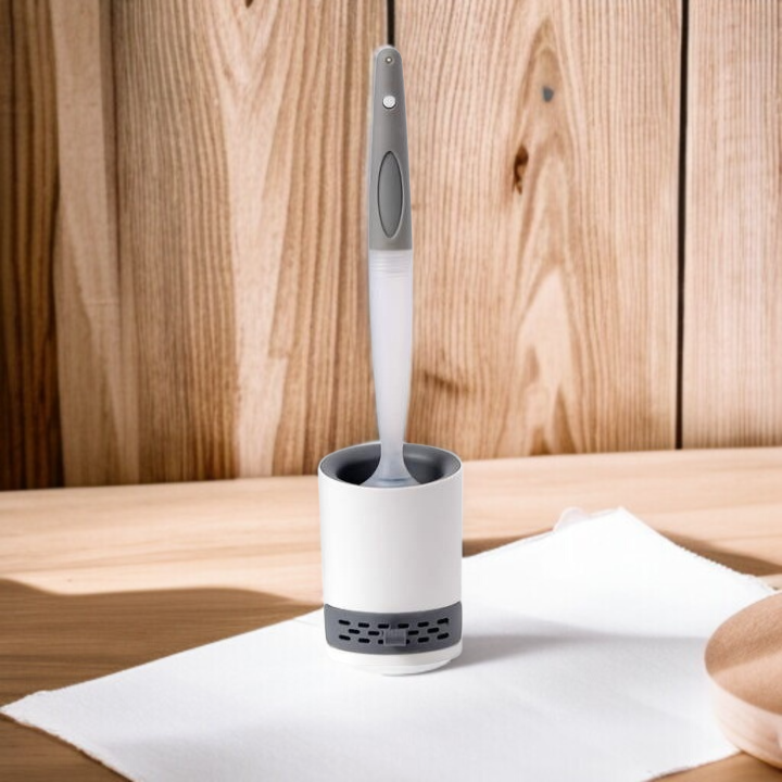 가정용 사각지대 없는 비데 세트 화장실을 걸 수  브러시 실리콘 변기 브러시 세트