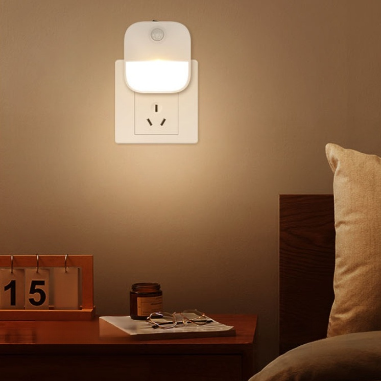 동작 감지 LED 플러그인 조명