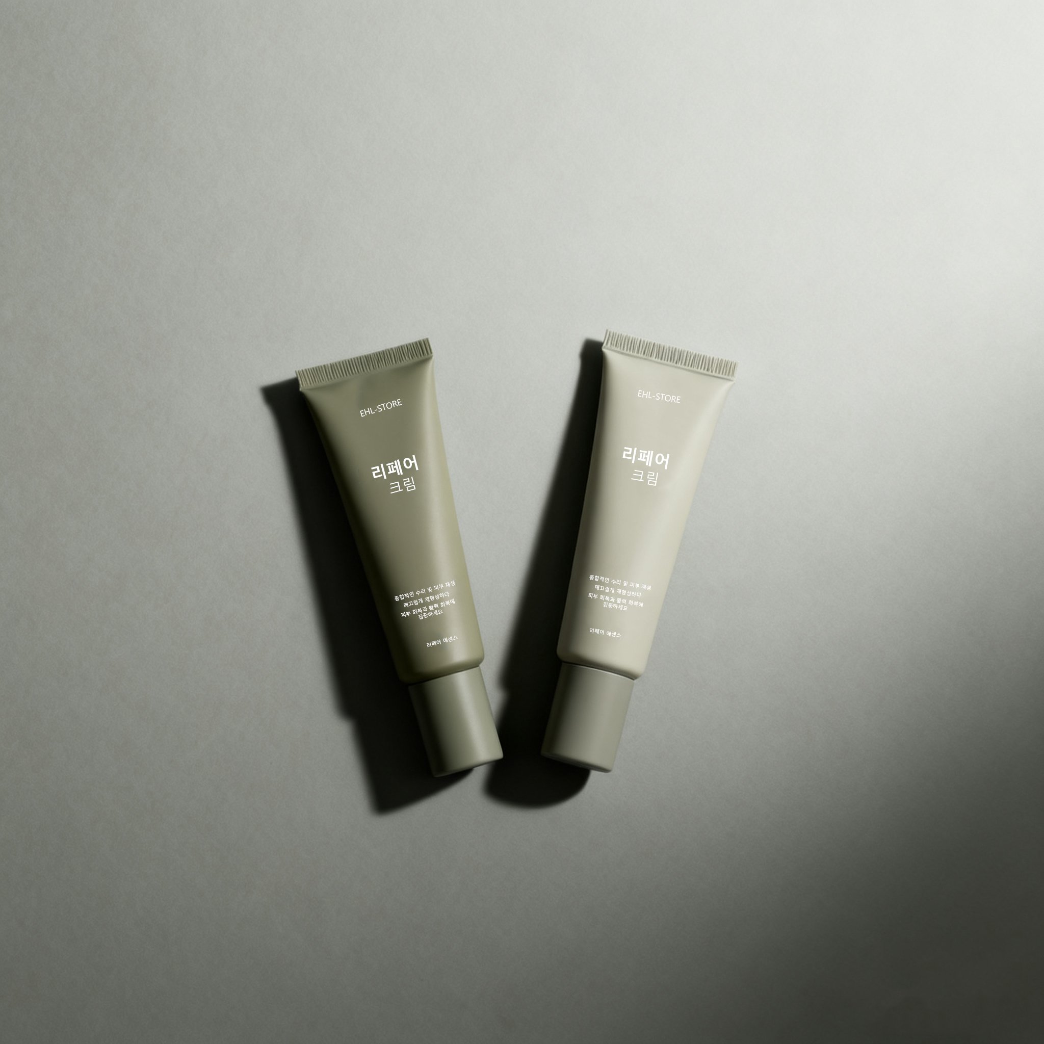 피부 재생을 위한 복원 크림 듀오 패키지