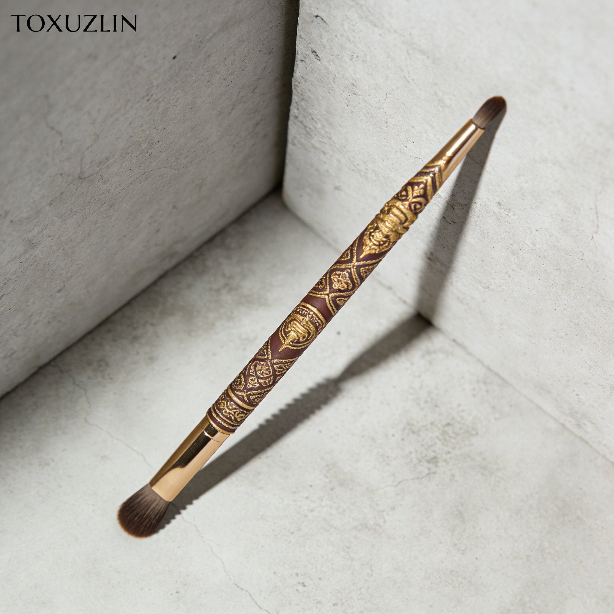 แปรงทาลิปสติกแบบสองด้านสำหรับมืออาชีพ (แพ็ค 5 ชิ้น)