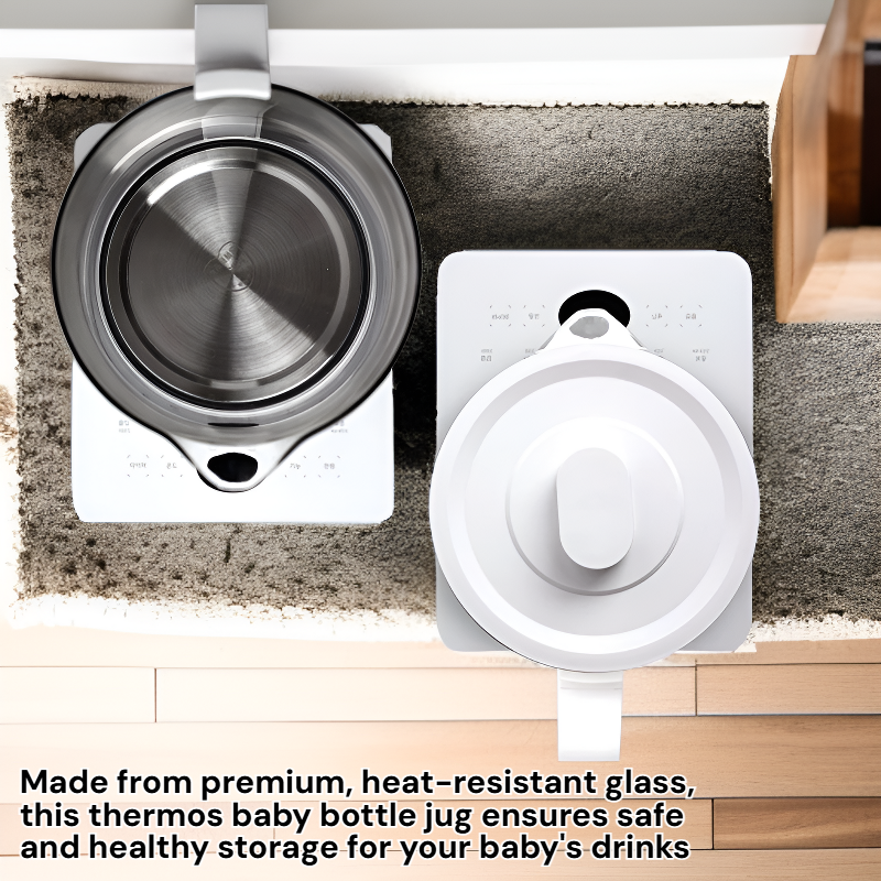 Glass thermos baby bottle jug, teapot, water jug