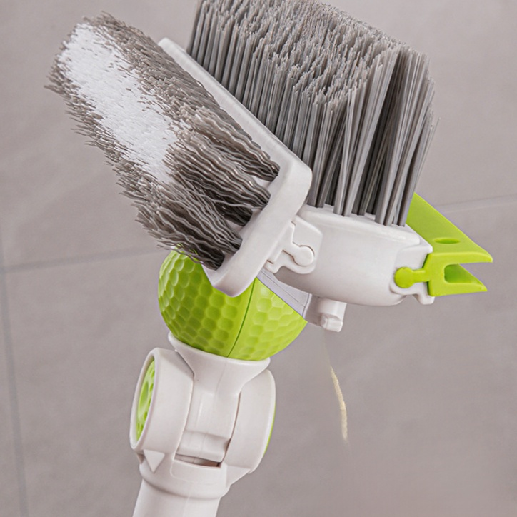 Silikon-Bodenbürste für Badezimmer, Fugen und Ecken