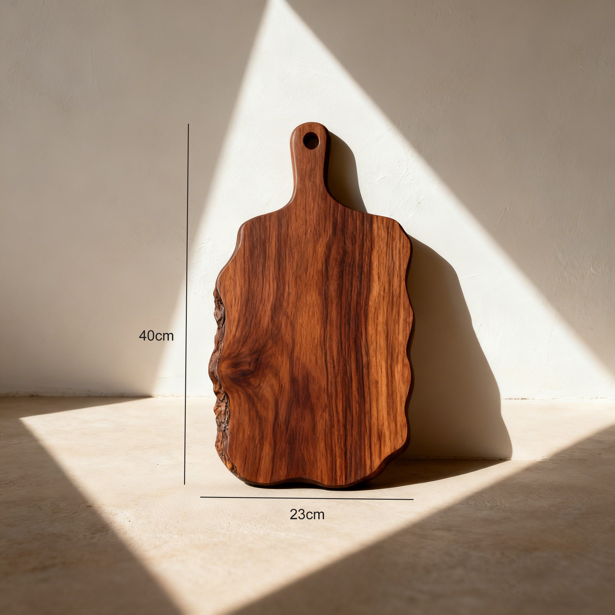 เขียงไม้เนื้อแข็งดีไซน์สวย ทนทาน