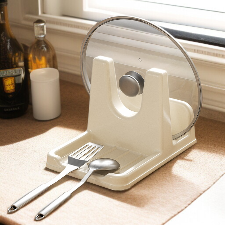 다용도 가정용 수납선반 주방 스탠드 거치대 물빠짐선반 다용도 도마수납선반 냄비뚜껑선반 냄비삽선반