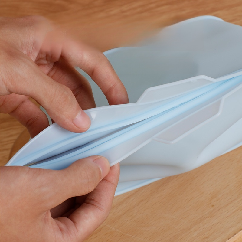 Domácí potravinářské silikonové tašky