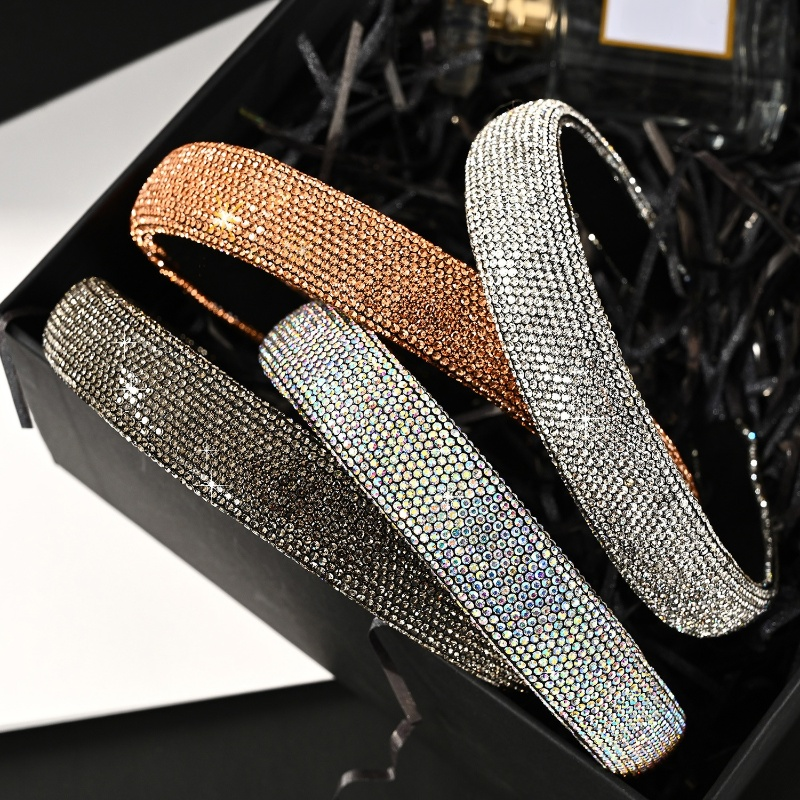 Luxurious diamond-encrusted headband