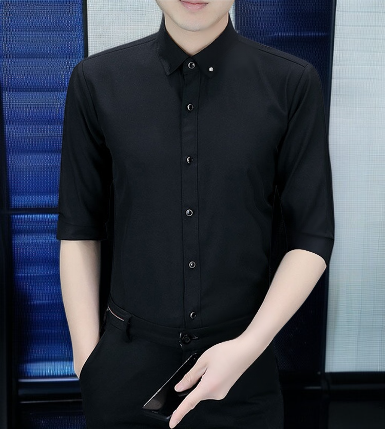 셔츠 소매와 버튼 클로즈업 이미지