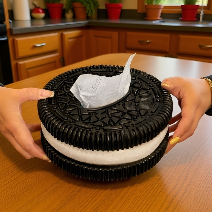 심플 오레오 티슈 박스