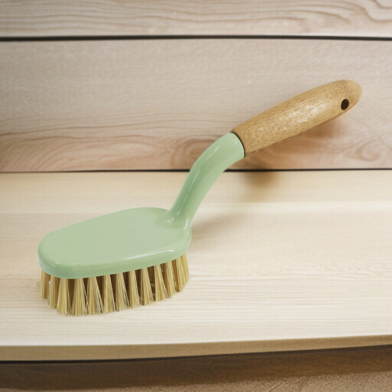Brosse de nettoyage multifonctionnelle pour évier avec poignée