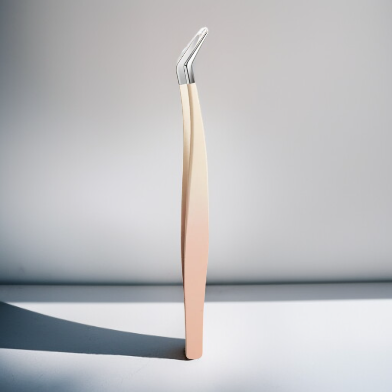 Pince à cils en acier inoxydable renforcé