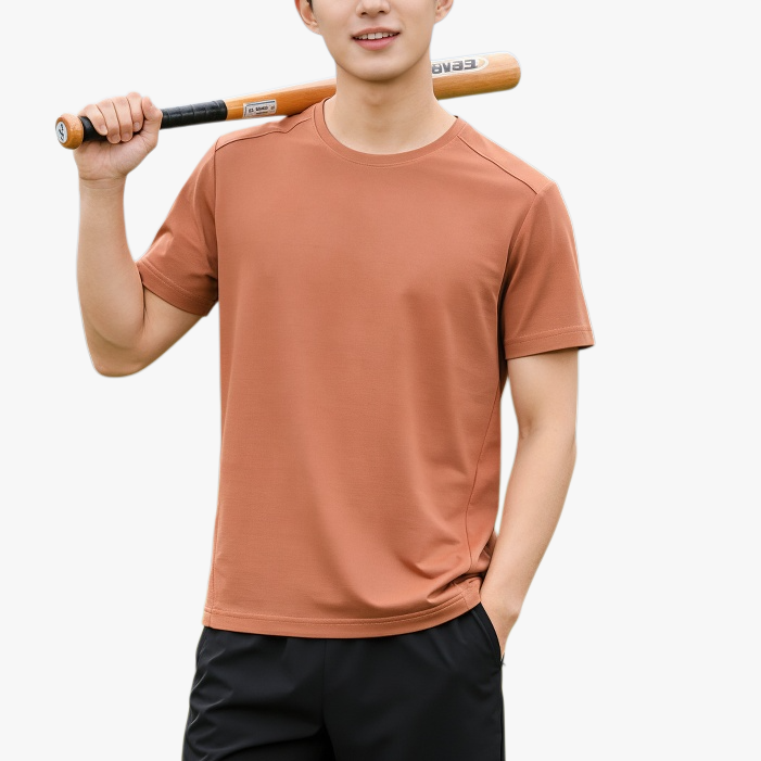남성 속건성 흡습 배한 반팔 티셔츠