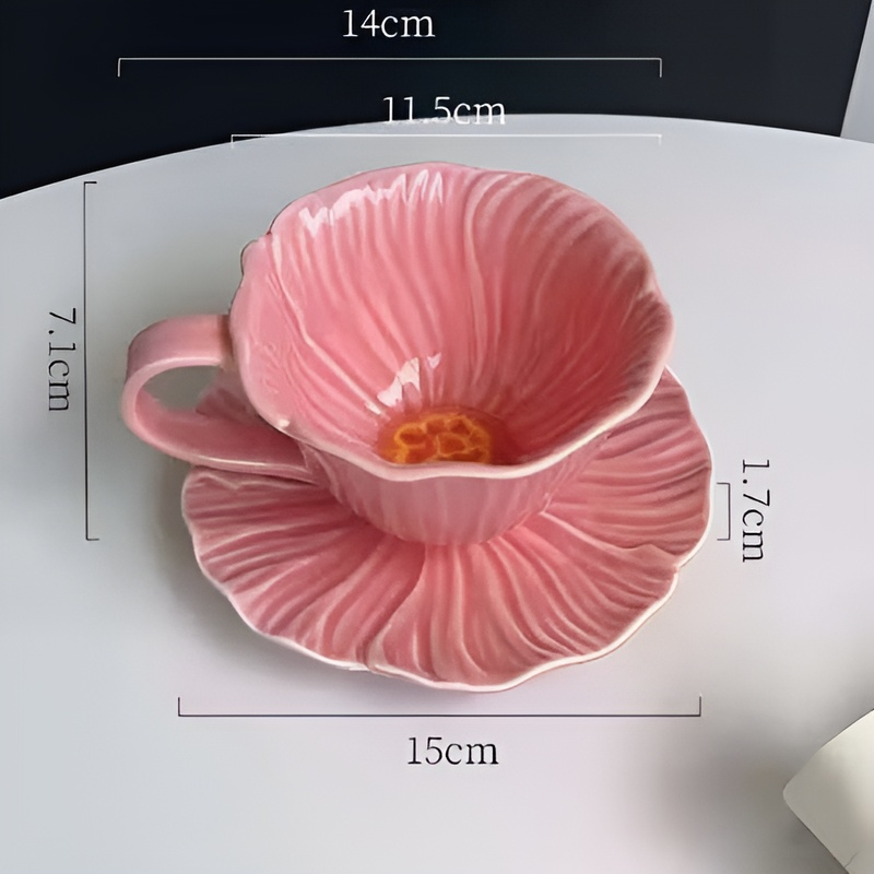 クリエイティブ美学陶器コーヒーカップ