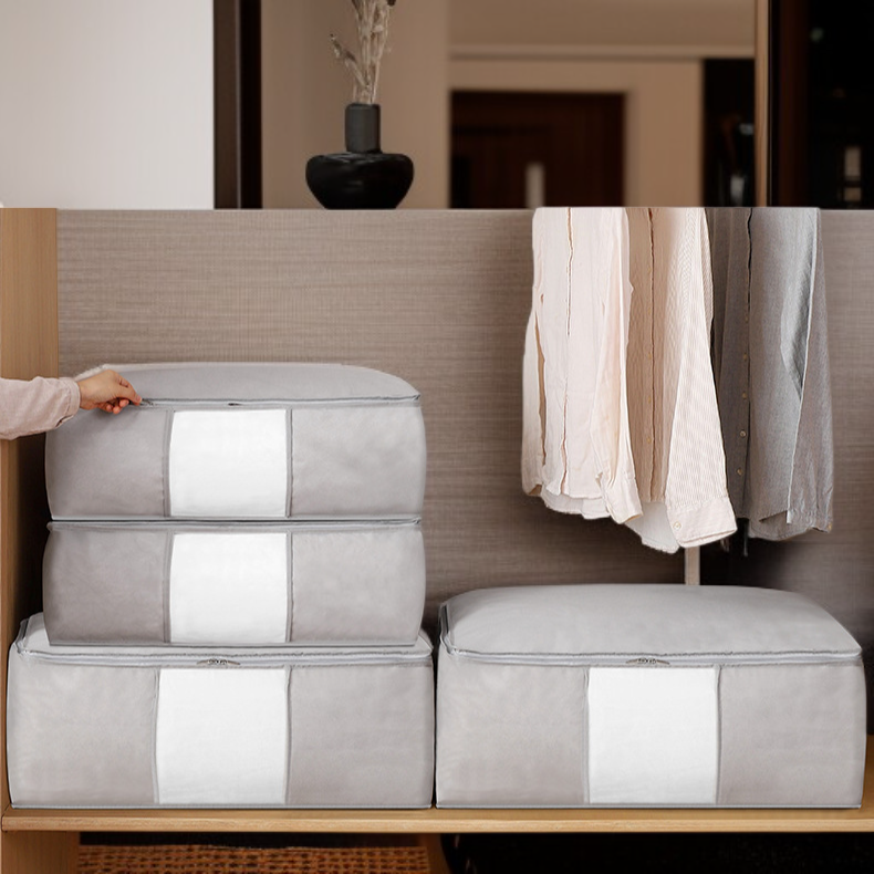 Bolsa de almacenamiento de ropa de gran capacidad para el hogar