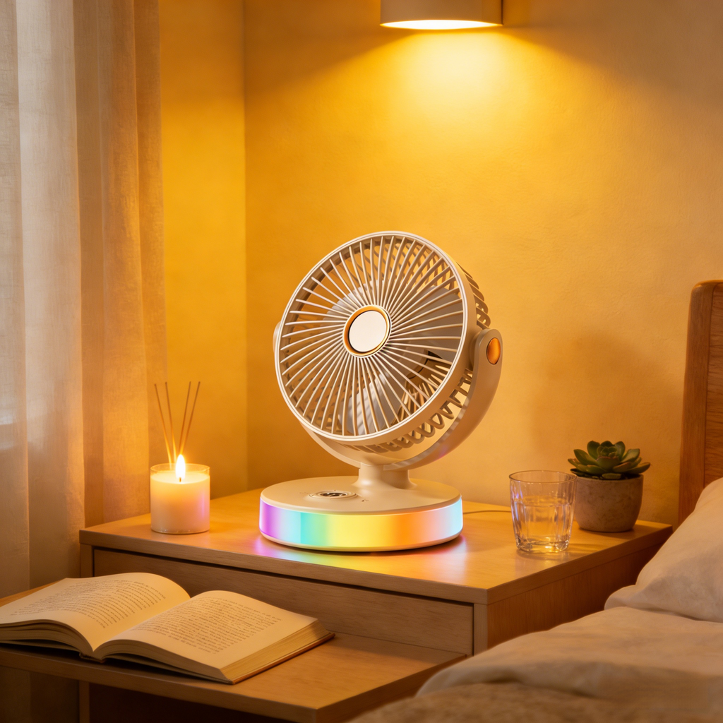 卓上首振りデスクファン