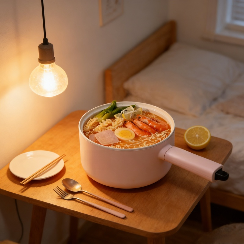 スマート多機能クッカー ノンスティック家庭用・寮用電気鍋