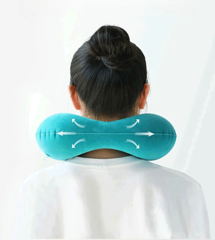 หมอนนวดรูปตัวยูแบบเป่าลม