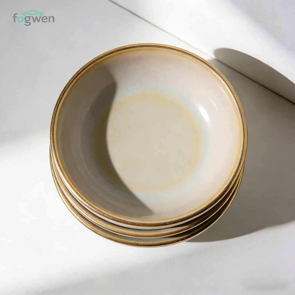 家用堆疊式陶瓷調味碟省空間收納