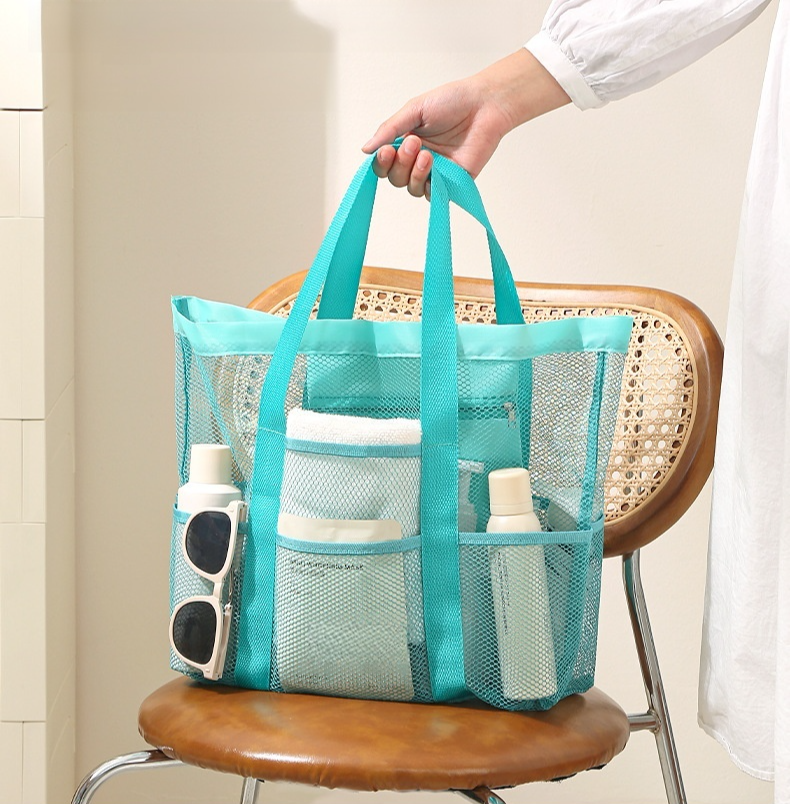 Große Netz-Aufbewahrungstasche für Reiseutensilien