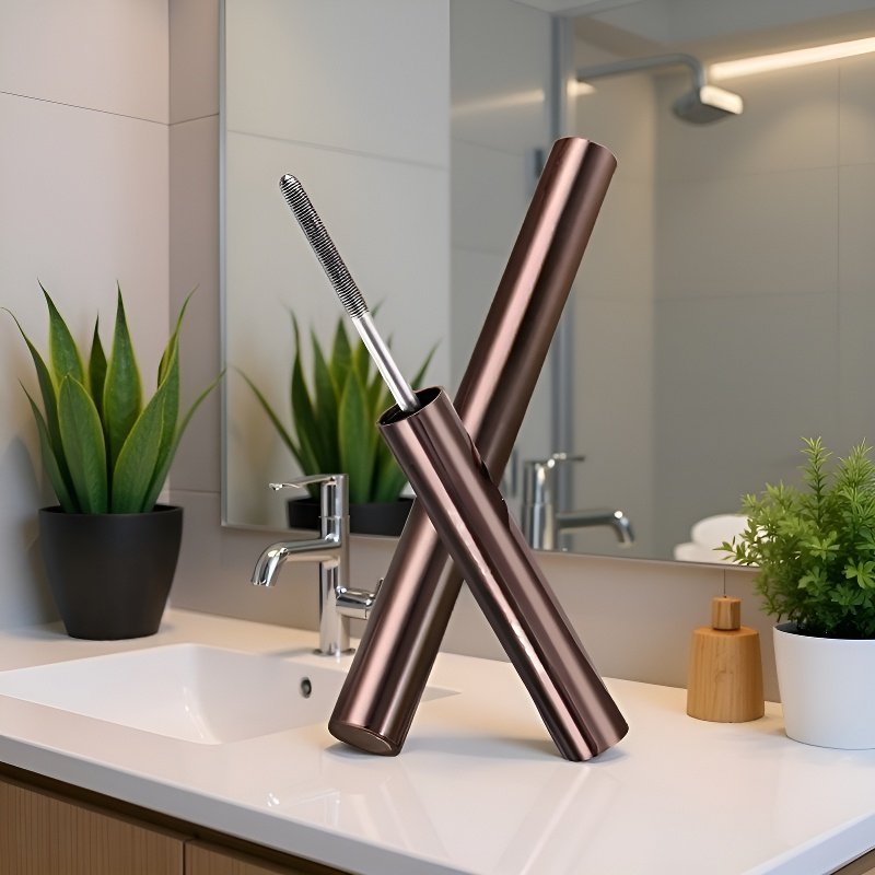 롱래스팅 효과의 마스카라 사용 모습