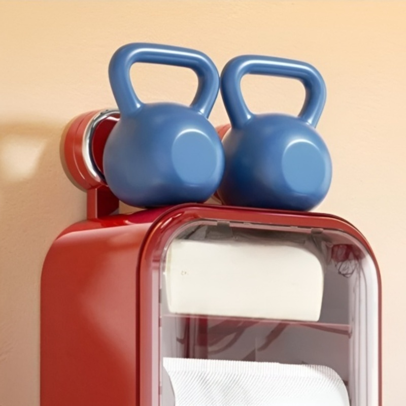 Suction Cup Waterproof Wall-mounted Tissue Box