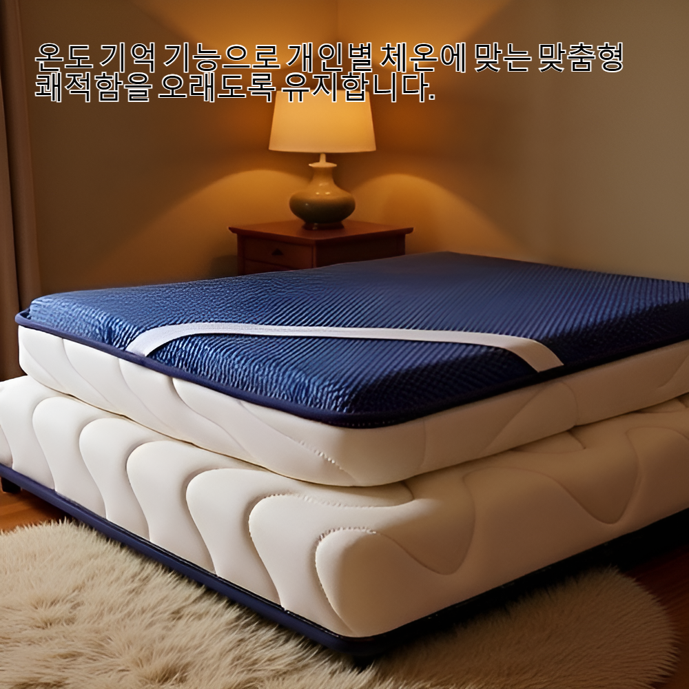 나체 수면 레벨 잠금 온도 기억 리턴 매트리스