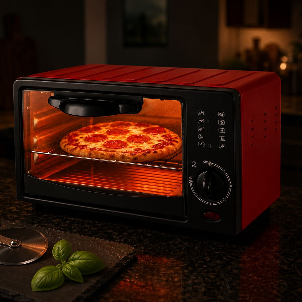 Multifunctional 12L Oven, Nonslip Base, Individual Heating, Cute Appearance