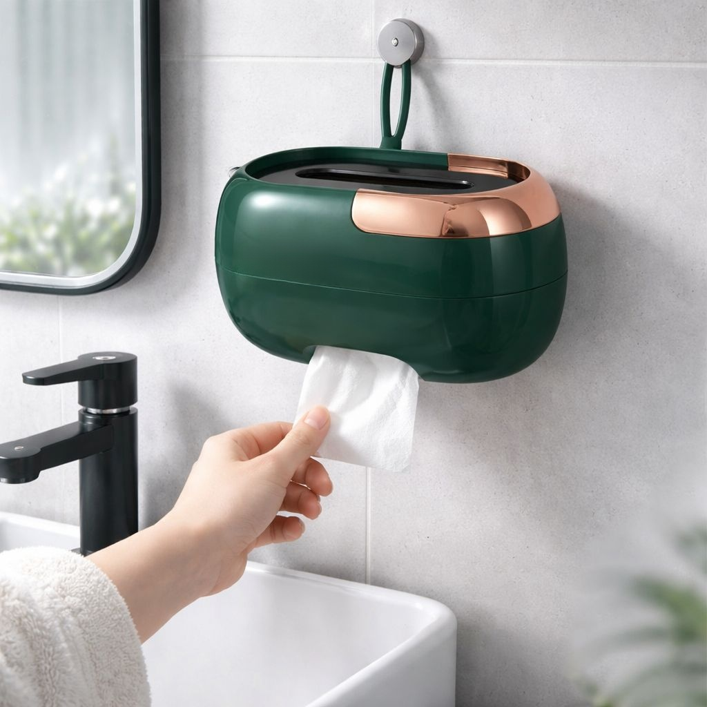 Convenient Spring-Loaded Tissue Holder